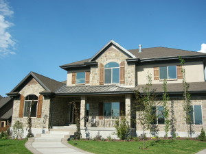  Stained Board and Batten Exterior Shutters