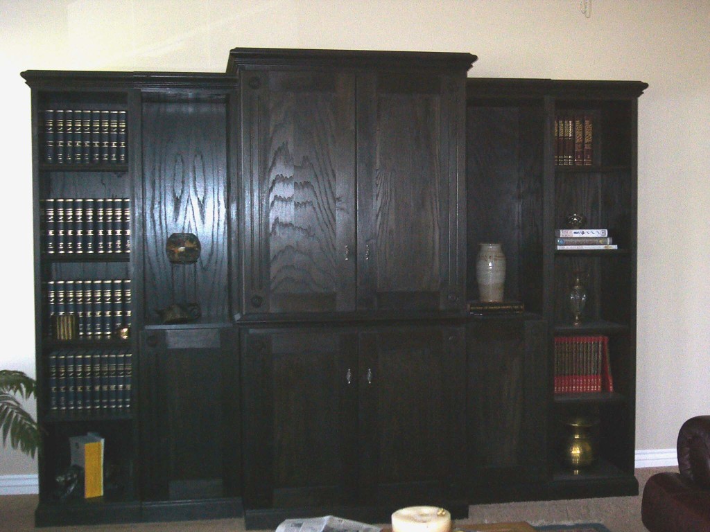 Entertainment Center DWL Construction and Millworks
