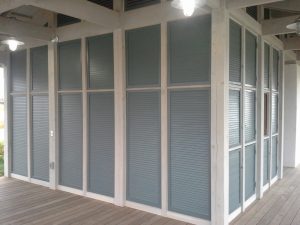 Faux Louvered Shutter Style