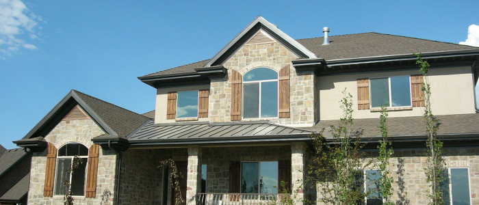 Stained Board and Batten Exterior Shutters