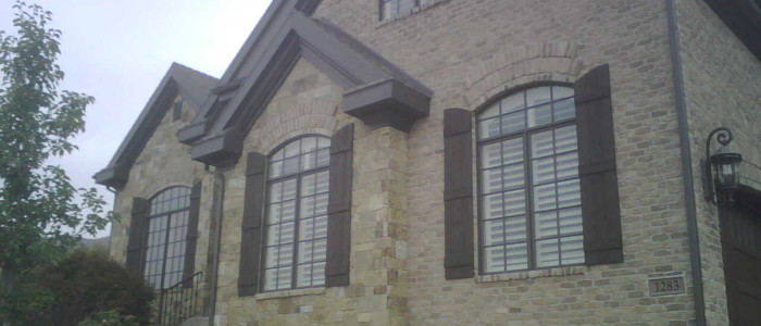 Board and Batten Cedar Exterior Shutters