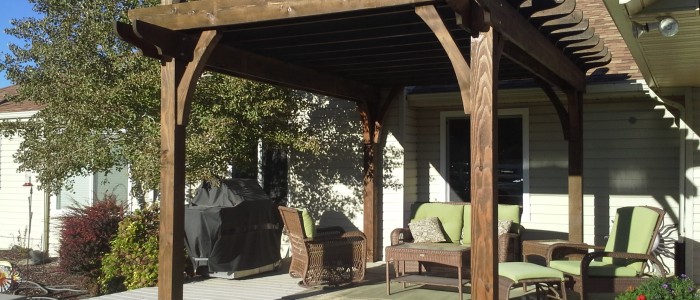 Timber Pergola upgrade to Existing Deck